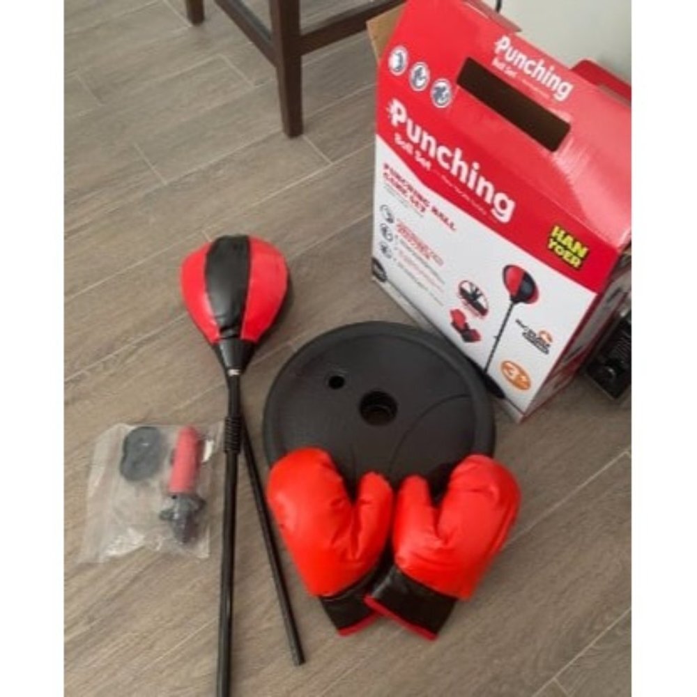 New Punching Bag for Kids, Kids Boxing Bag with Stand,3 4 5 6 7 8 9 10 Years Old